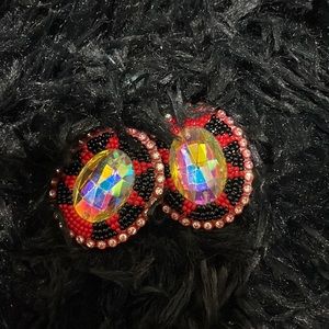 Handmade beaded earrings